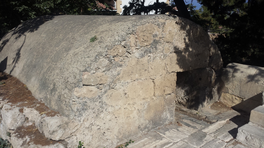 Baldoken Ottoman grave yard cistern, North Cyprus