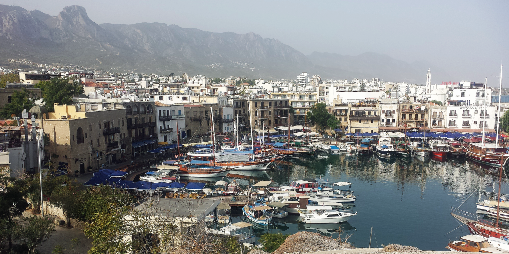 Kyrenia harbour, Girne harbour 