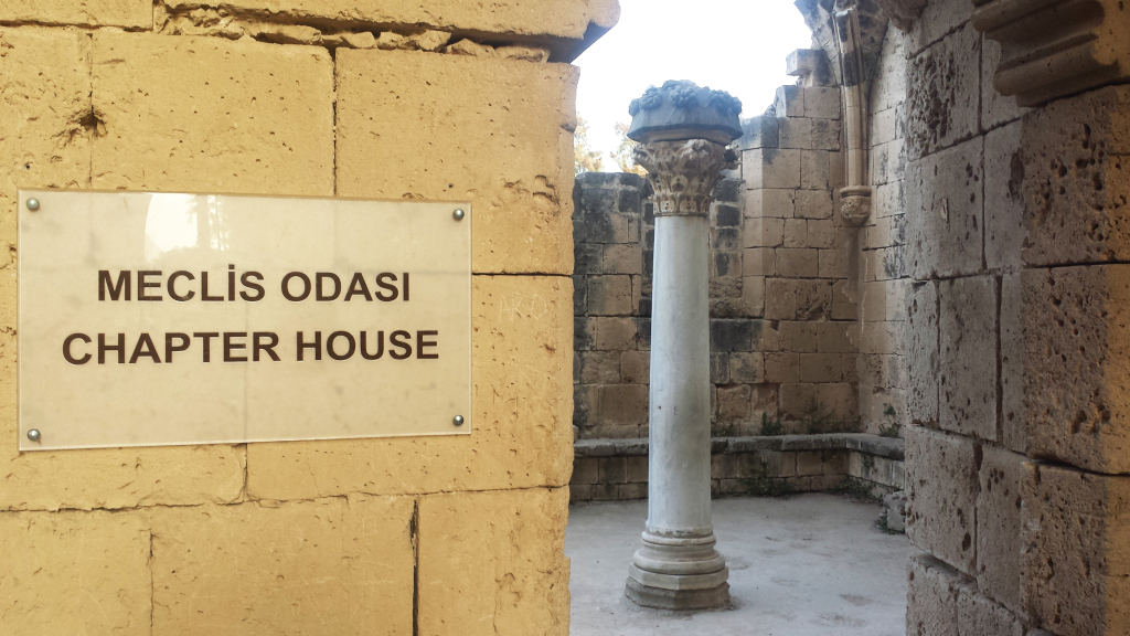 Roman Column in the Chapter house