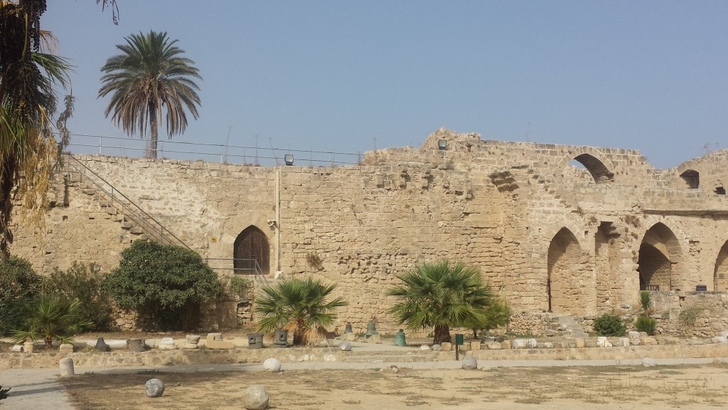 Kyrenia Castle from the courtyard