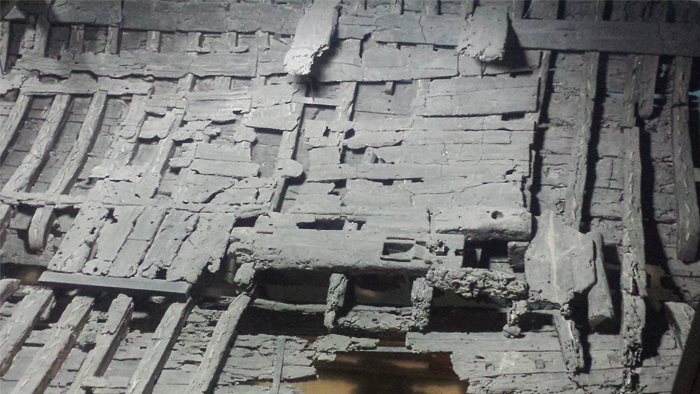 Kyrenia shipwreck detail