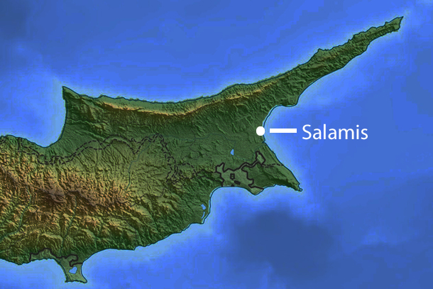 Salamis map